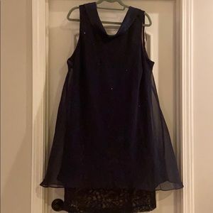 SLNY Cocktail Dress Size 22W